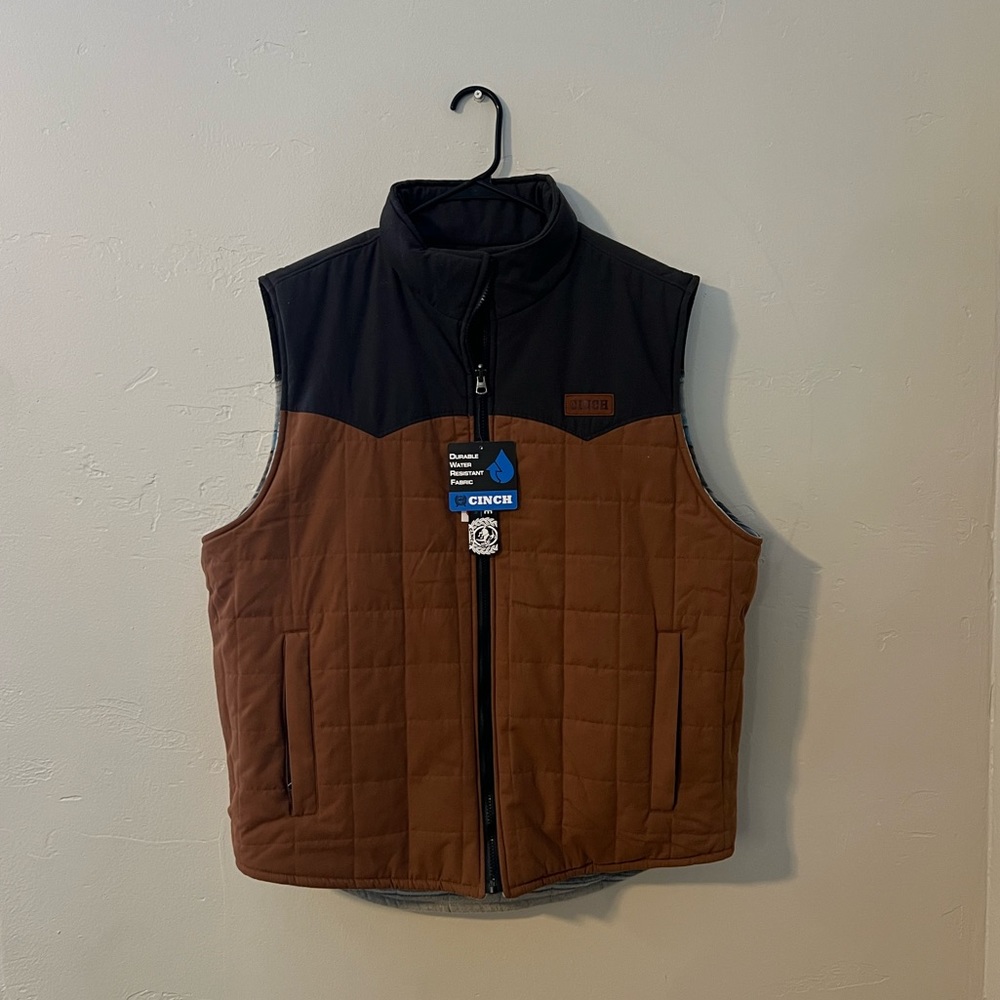 Cinch reversible men’s vest xl